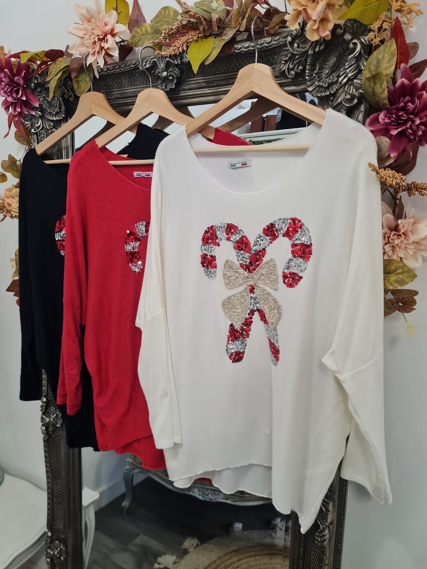 Candy Cane Fine Knit