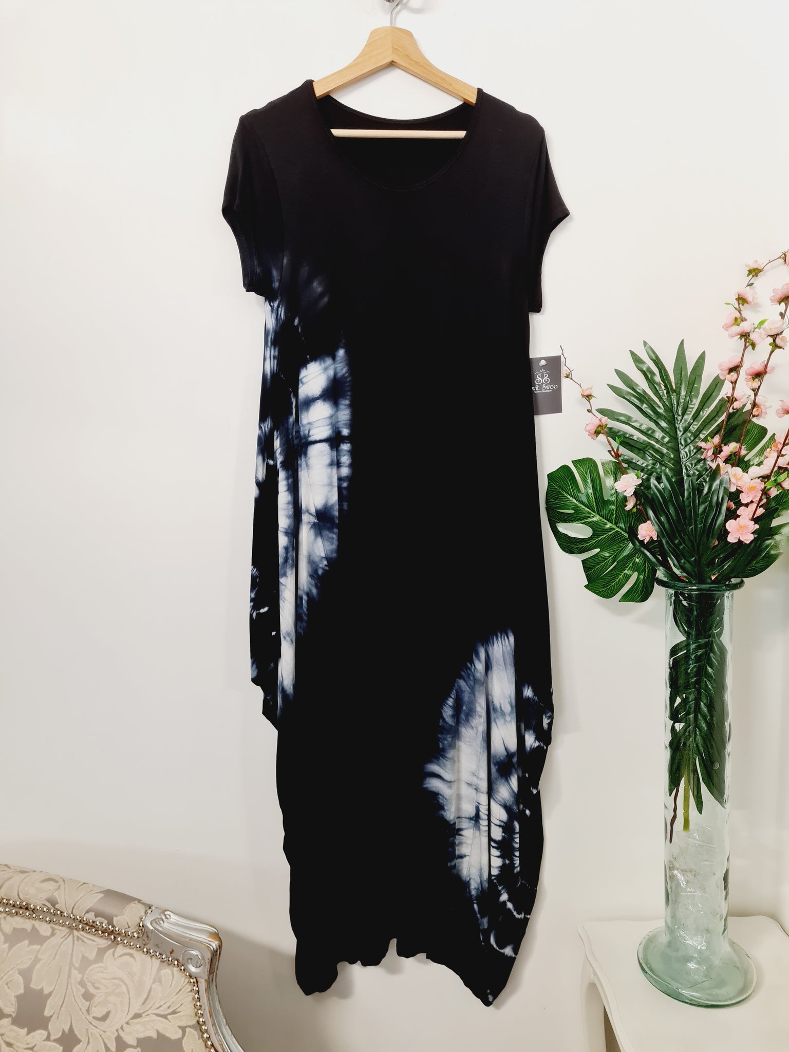 Tie dye maxi