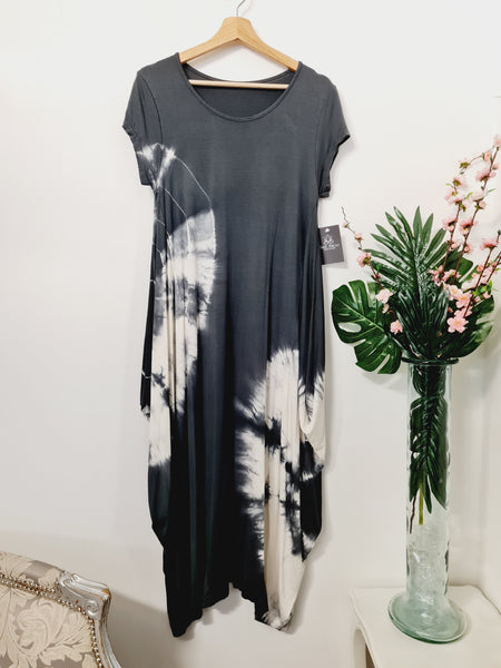 Tie dye maxi