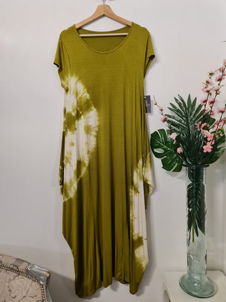 Tie dye maxi