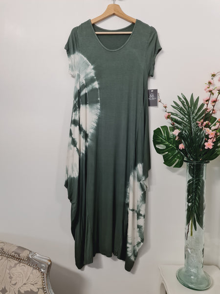 Tie dye maxi