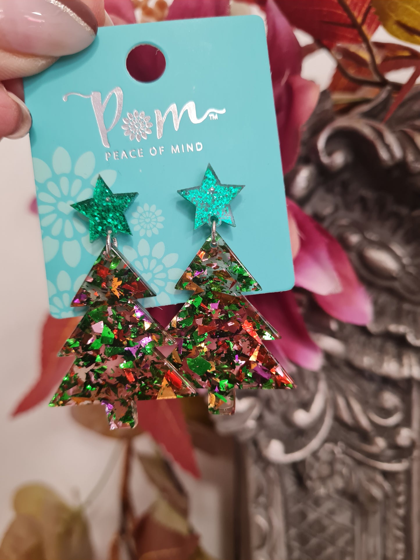 Festive Tree Earrings