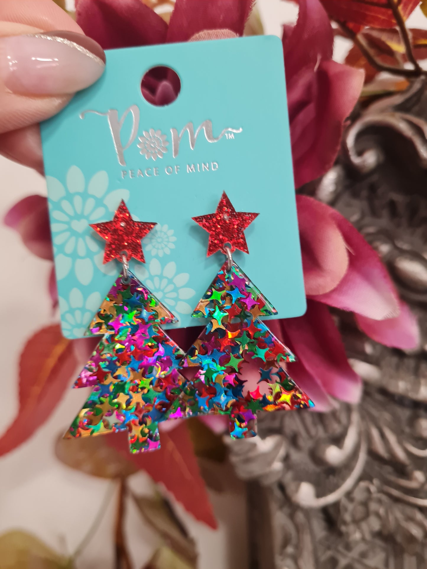 Festive Tree Earrings