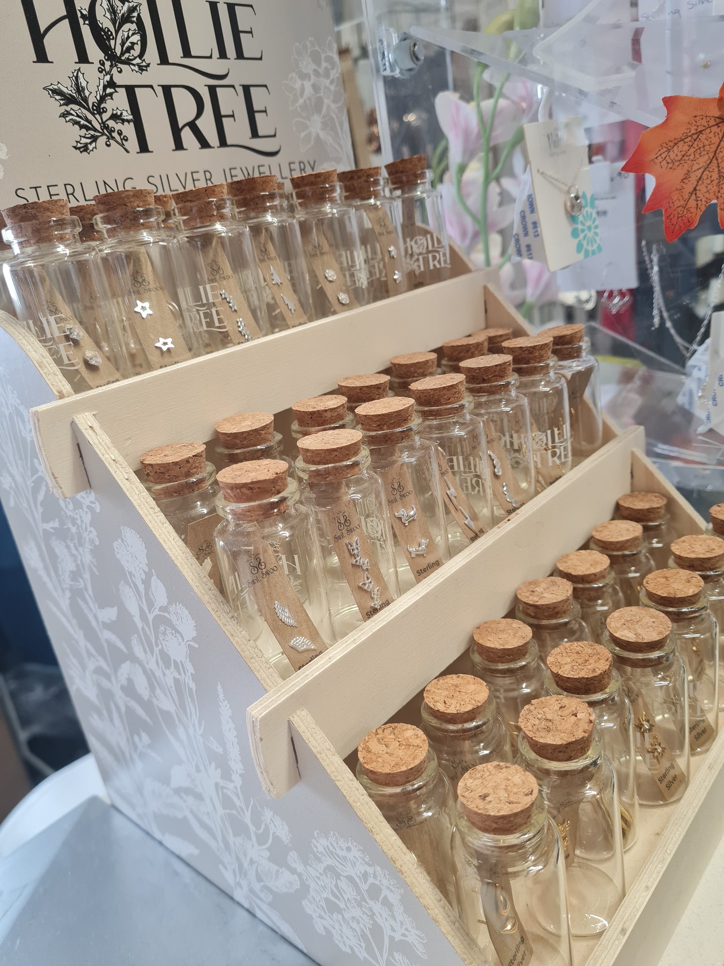 Hollie Tree sterling silver stud earrings