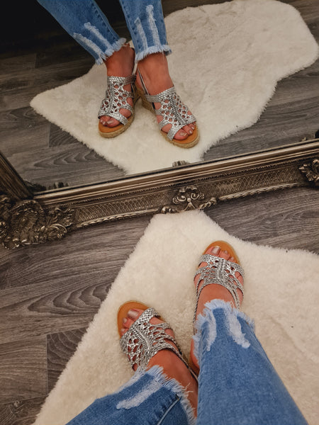 Sofia Wedge Sandals