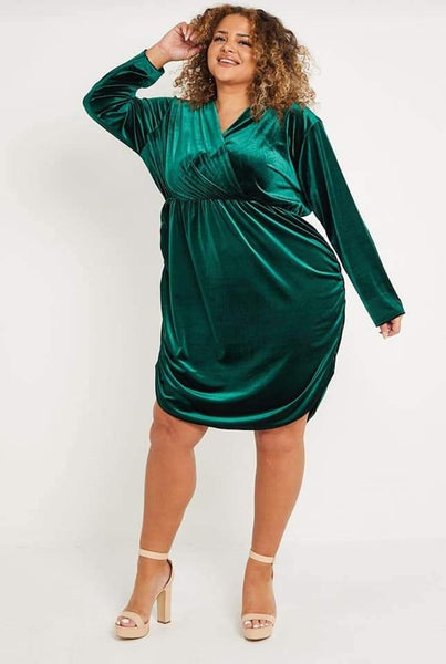 Curve Velvet Dress